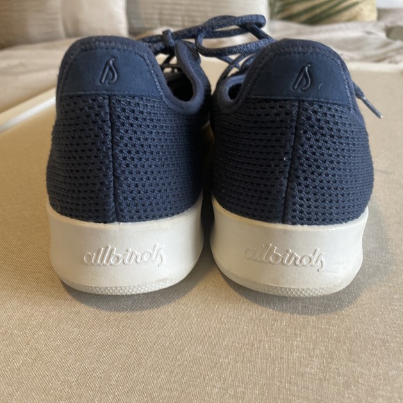 Allbirds Men's Tree Runners Athletic Sneakers Shoes Blue Mesh Size 11 Great Cond - Picture 4 of 8